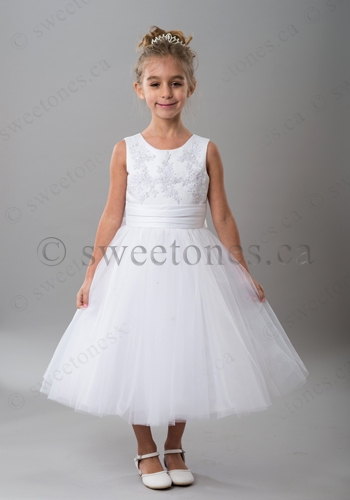 ballerina length communion dresses