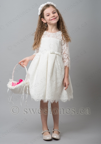 NEW Boutique Kids Tutu Lace Tulle Flower Girls Photo Event Dress Size 2.3.4.5.6